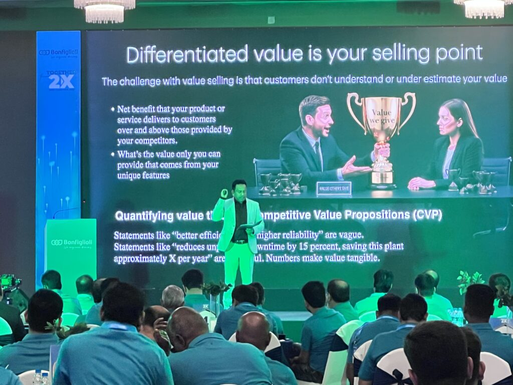 value selling explained by sales trainer